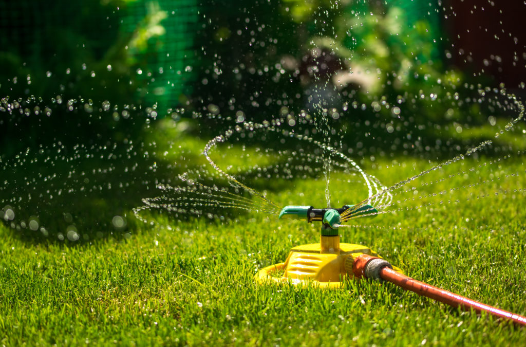 Automatic lawn watering
